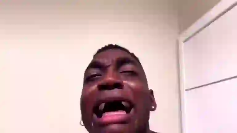 African Black Man Crying Meme Original 360p Clip 2016