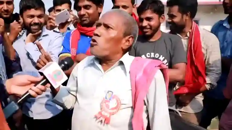 Balram Ji Arya saying No in viral Lallantop interview No Meme Download HD image
